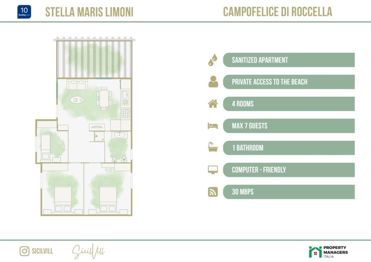 Stella Maris Limoni By Sicilvill Villa Campofelice Di Roccella Eksteriør billede